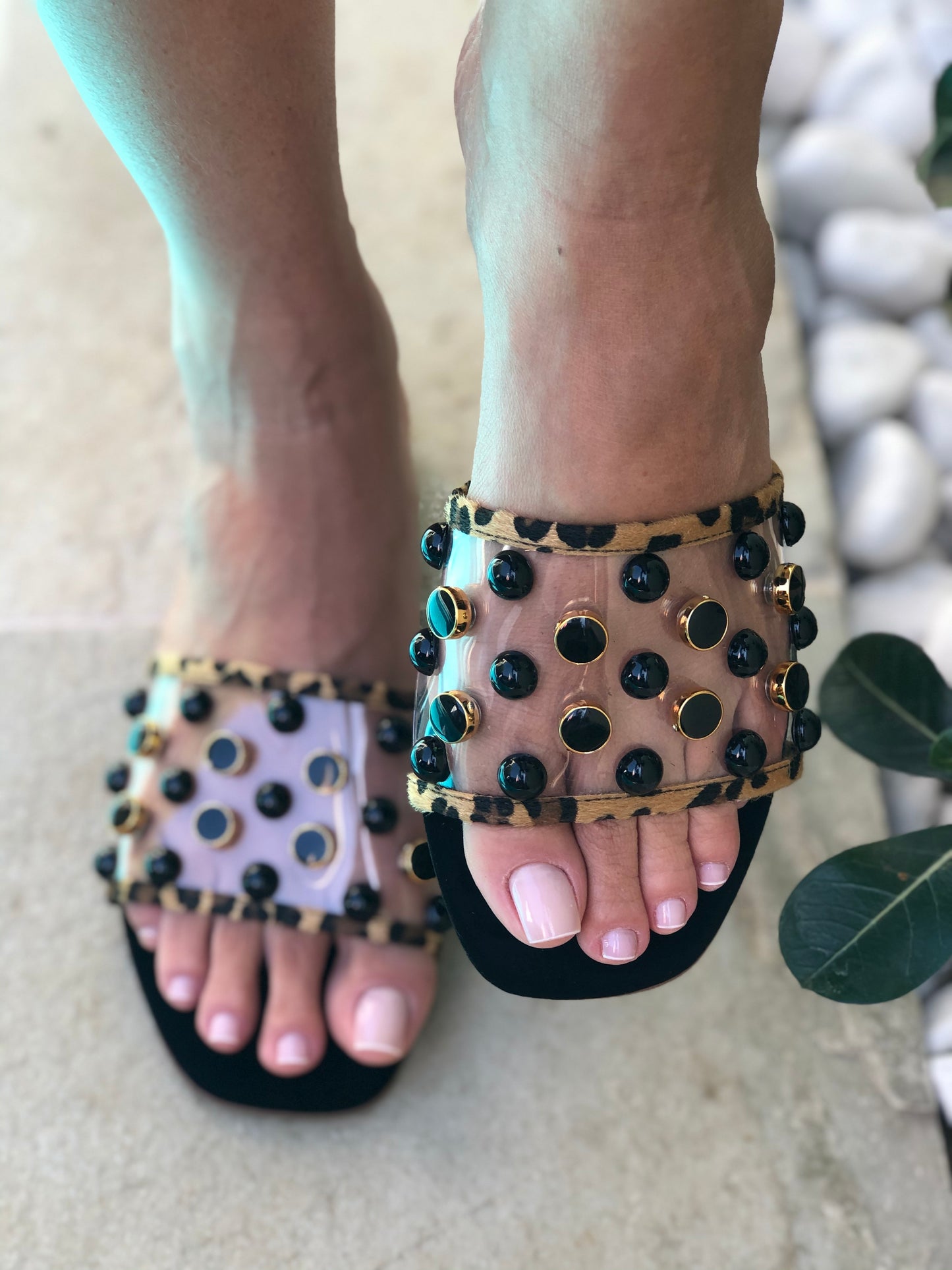 Bianca Cheetah Stone Flats