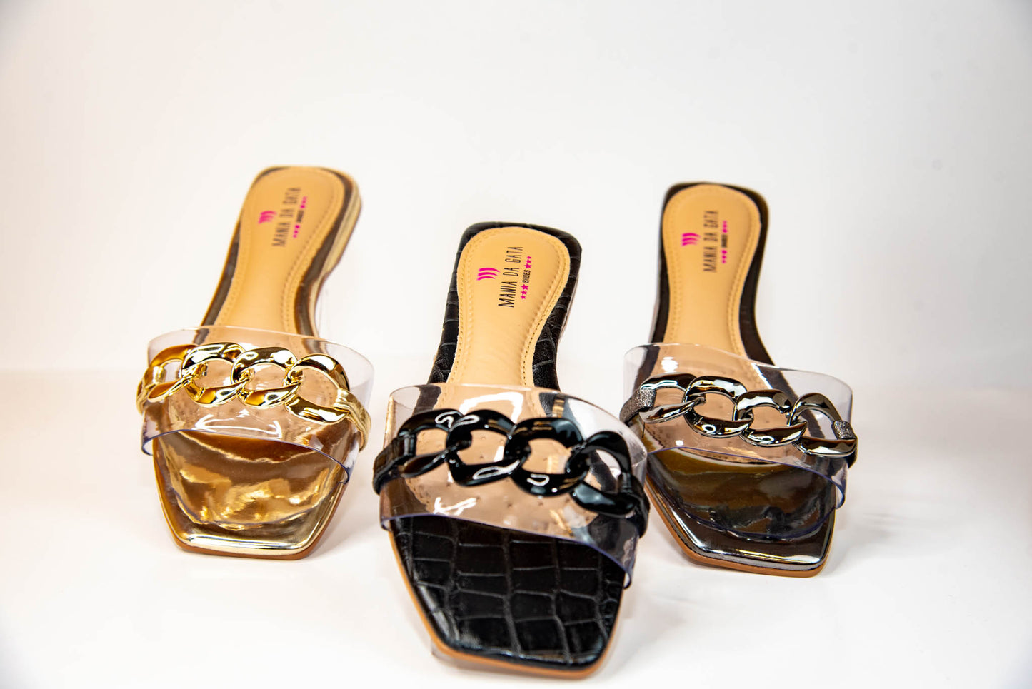Nina Chainlink Flats