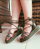 Camilla Wedge Espadrille Sandals