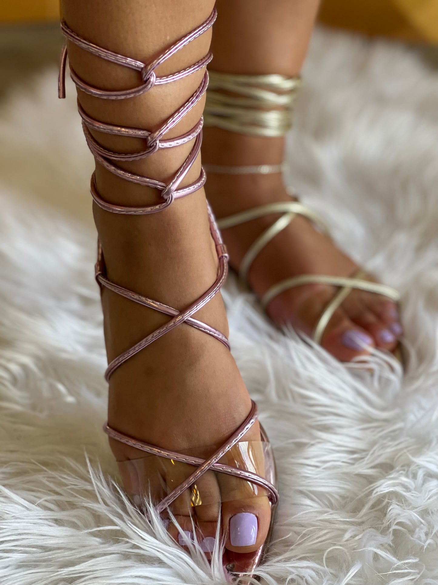 Ibiza Lace-Up Sandals