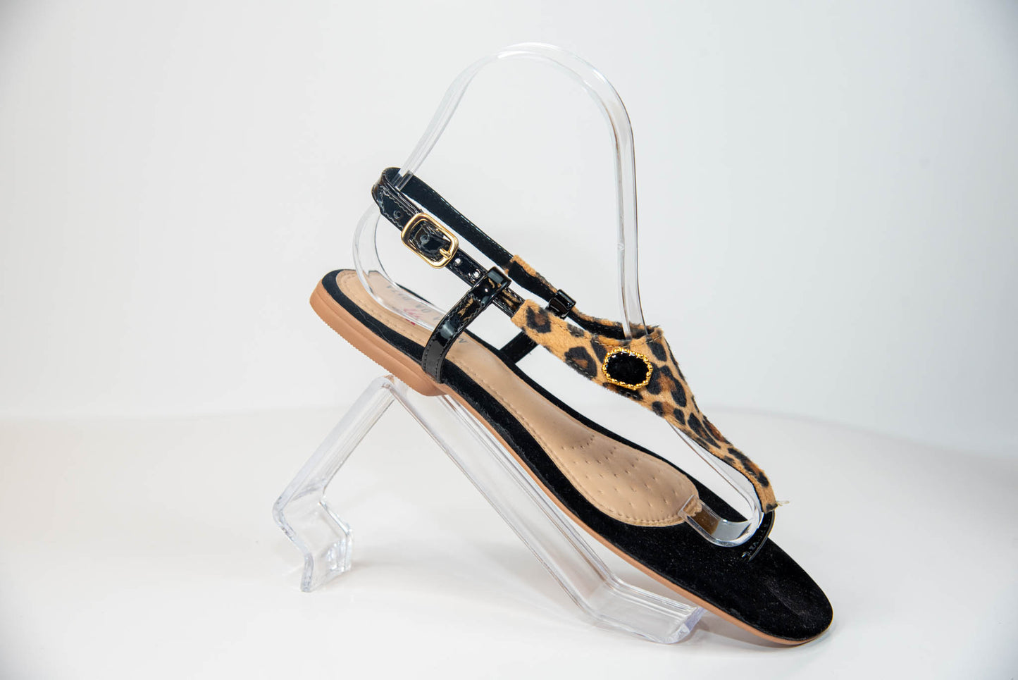 Monica T-Strap Flat Sandals