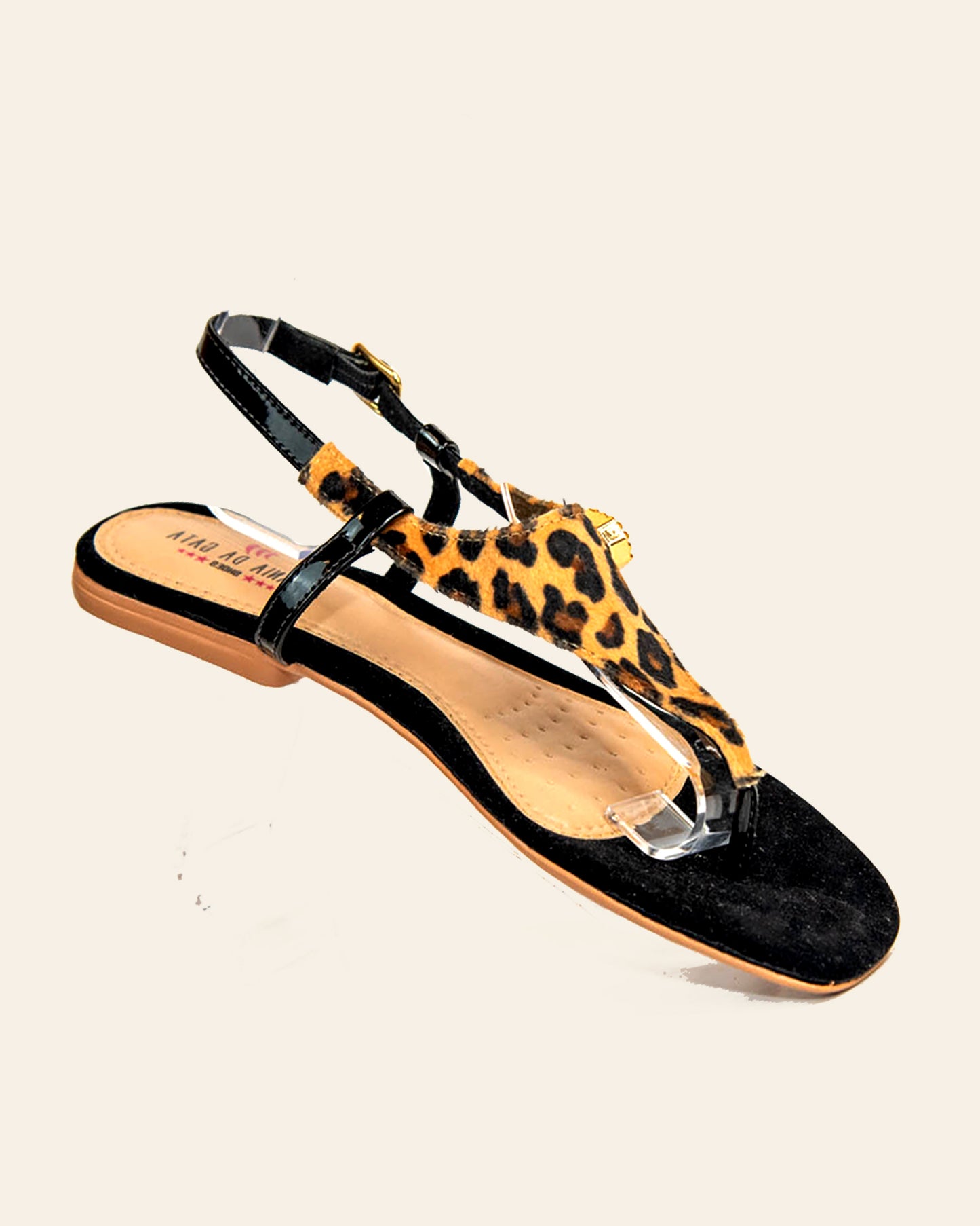 Monica T-Strap Flat Sandals