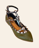 Closed Valentine's flat shoes